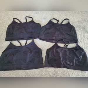 Lot 4 Torrid size 4 racetrack bralette